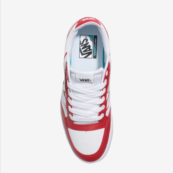 NEW Vans Lowland CC Red/White Men’s Sz 12 - Picture 4 of 5